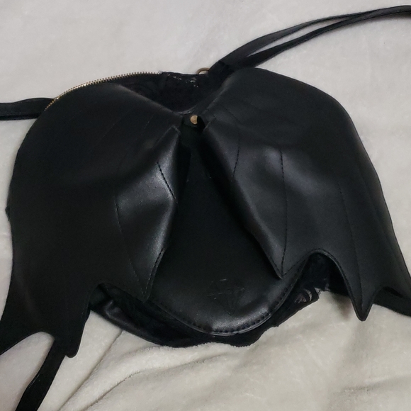 Handbags - Heart shaped Batwing Backpack Purse